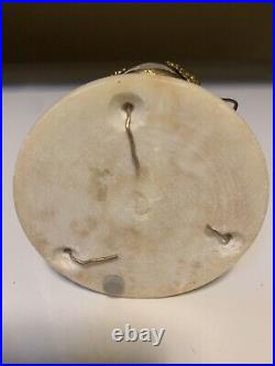 Antique French Palais Royal Mother Of Pearl Gilded Brass Butlers Bell Beautiful