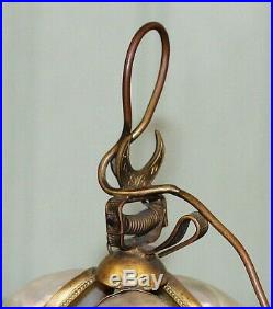 Antique French Victorian MOP Brass Service Bell