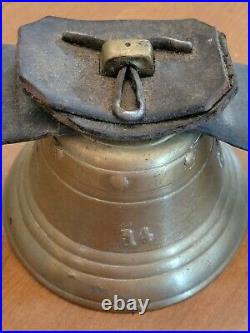 Antique German IHS Cow Bell Circa 1900