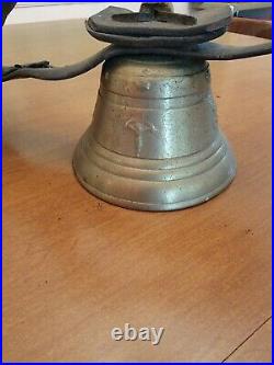 Antique German IHS Cow Bell Circa 1900