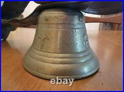 Antique German IHS Cow Bell Circa 1900