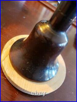 Antique Guinco 1925 Bell Shaped Brass Tabletop Cigar Lighter
