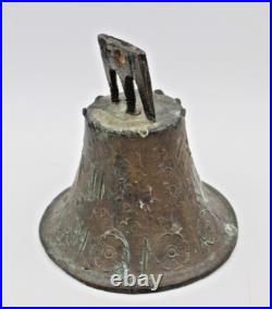 Antique Hand Cast 1811 Bronze Mission Bell