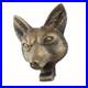 Antique Handmade Fox Face Iron Door Knocker Door Bell For Main Door Decoration