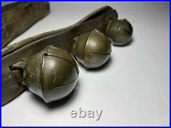 Antique Horse Collar and Brass Bells