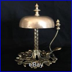 Antique Hotel / General Store Brass Tap Call Bell. Circa 1900