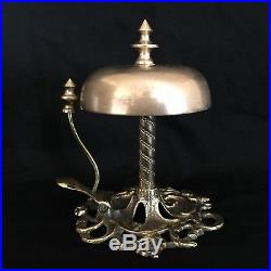 Antique Hotel / General Store Brass Tap Call Bell. Circa 1900