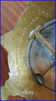 Antique Hotel Store Desk Countertop Bell by Meriden 6? Height x 6.25? Diameter