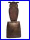 Antique Hugo Goberg Austria Figural Owl Bell Rare Brass Collectible circa 1900