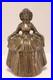 Antique Jenny Lind Figural Bronze Bell