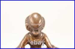 Antique Jenny Lind Figural Bronze Bell
