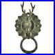 Antique Look Patina Brass Reindeer Head Door Knocker Door Bell Home Decor