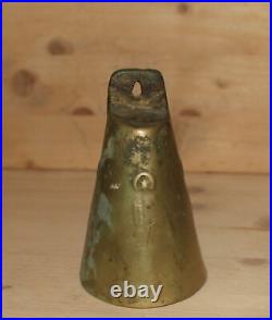 Antique MIddle East hand made brass cattle bell