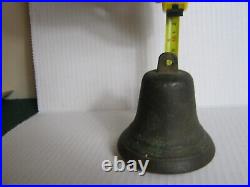 Antique Maritime Fog Ship Bell withPatina & Sound