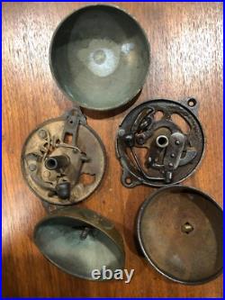 Antique Mechanical Doorbell Lot- 1870s. As Is