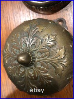Antique Mechanical Doorbell Lot- 1870s. As Is
