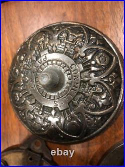 Antique Mechanical Doorbell Lot- 1870s. As Is