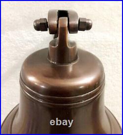 Antique Metal Ship Bell Nautical Hanging Door Bell With Wall Mounted Decor Gift