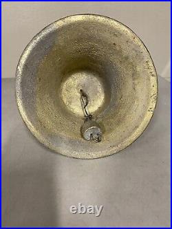 Antique Mexican Spanish Colonial Mission Church Bronze Bell 8 High Date 1810