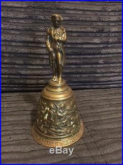 Antique Napoleon brass or bronze bell