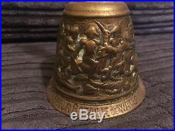 Antique Napoleon brass or bronze bell