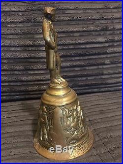 Antique Napoleon brass or bronze bell