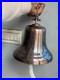 Antique Nautical Hanging Door Bell Brass Ship 11 Big Wall Mounted Bracket Gift