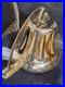 Antique Nautical Hanging Door Bell Brass Ship 18 Big Wall Mounted Bracket