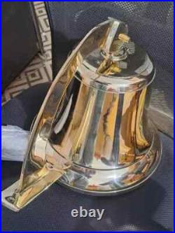 Antique Nautical Hanging Door Bell Brass Ship 18 Big Wall Mounted Bracket