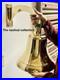 Antique Nautical Hanging Door Bell Brass Ship Big Wall Mounted Bracket Gift