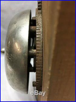 Antique Nickel Brass Decorative Manual Door Bell Victorian 141-19C