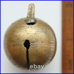 Antique Old Ornament Bronze Brass Bell. Native Sound. TULA 4 MARK (Y23-05)