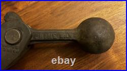 Antique Original Railroad Locomotive Brass Bell Prime Milwaukee 12x13