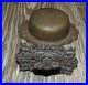 Antique Ornate Eastlake Victorian Thumb Turn Brass Doorbell and Ringer