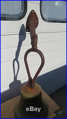 Antique Rare brass / Bronze Ships Bell SS Longstreet Cape Cod Bay