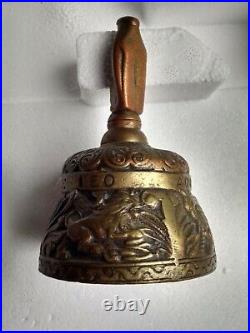 Antique Sanctuary Latin Brass Church Bell