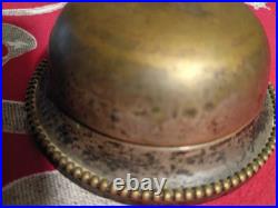 Antique Service Bell 1887 Subtly Ornate Table Desk Dinner Twist Mech. Beaded