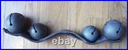 Antique Set Of Large Jingle Bells For Horse Drawn Sleigh Alert Door Hanger