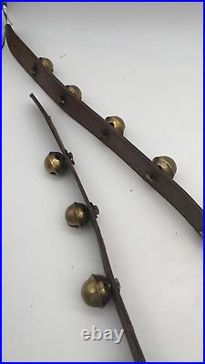 Antique Sleigh Bells 19 Graduated Bells over 70+ Petal style numbered