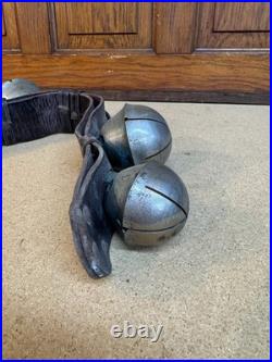 Antique Sleigh Bells Vintage Crotal 6 Petal Bells Jingle Bells
