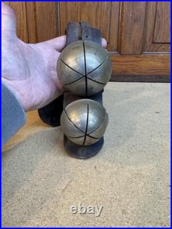 Antique Sleigh Bells Vintage Crotal 6 Petal Bells Jingle Bells