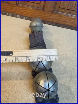 Antique Sleigh Bells Vintage Crotal 6 Petal Bells Jingle Bells