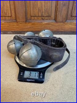 Antique Sleigh Bells Vintage Crotal 6 Petal Bells Jingle Bells