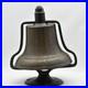 Antique Small Ship Solid Brass Bell On Metal Stand/Mount Missing Striker