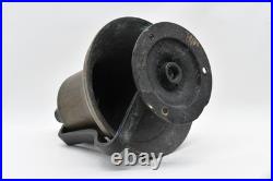 Antique Small Ship Solid Brass Bell On Metal Stand/Mount Missing Striker Antique Small Ship Solid Brass Bell On Metal Stand/Mount Missing Striker