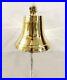 Antique Solid Brass 8 Ship Bell Ring Home Kitchen Outdoor Indoor Door Bell Wall