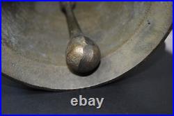 Antique Solid Brass Gothic Wall Mount Door Bell