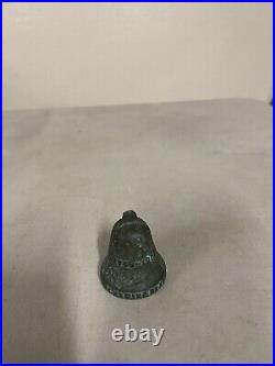 Antique Souvenirs Bronze Spanish Mission Bells San Gabriel & Maria S. Antonio Ave
