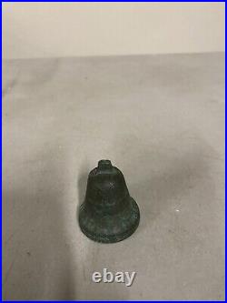 Antique Souvenirs Bronze Spanish Mission Bells San Gabriel & Maria S. Antonio Ave