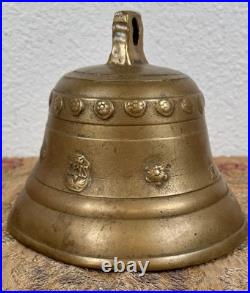 Antique Spanish Colonial Bronze Mission Church Bell New Mexico 18th Century RARE